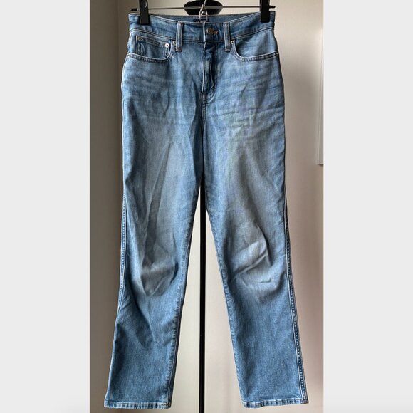 J. Crew High-Rise Classic Vintage Blue Jeans - Size 24 - Picture 2 of 4